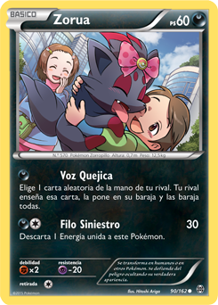 Carta de Zorua