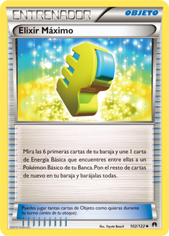Carta de Elixir Mximo