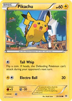 Carta de Pikachu