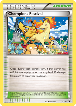 Carta de Festival de Campeones