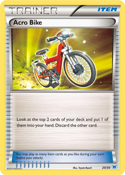 Carta de Bici Acrobtica