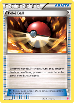 Carta de Pok Ball