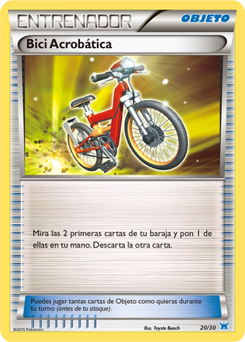 Carta de Bici Acrobtica