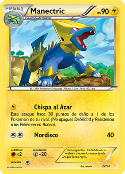 Carta de Manectric