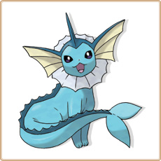 Vaporeon Artwork Image