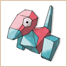 Porygon Artwork Image