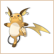 Raichu Artwork Image