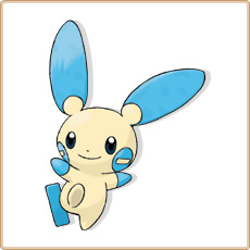 Minun Artwork Image