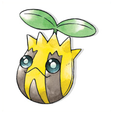 Artwork Sunkern Ken Sugimori