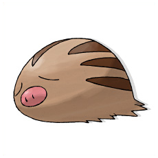 Artwork Swinub Ken Sugimori