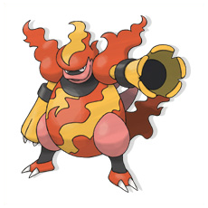 Artwork Magmortar Ken Sugimori