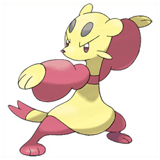 Artwork Mienfoo Ken Sugimori