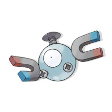 Artwork Magnemite Ken Sugimori