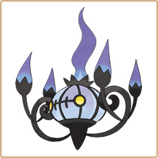 Chandelure Artwork Image