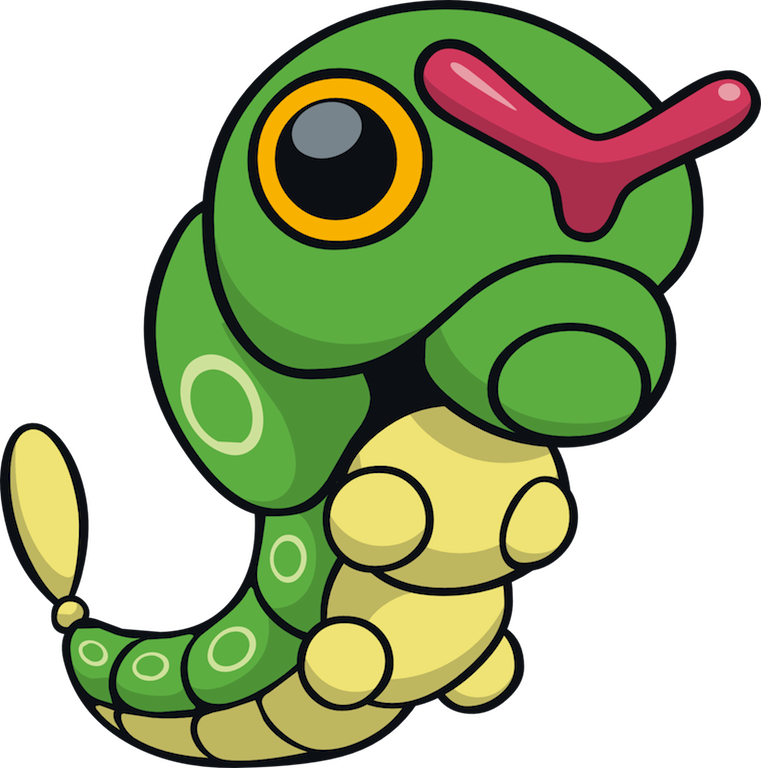 Artwork Caterpie Dream World