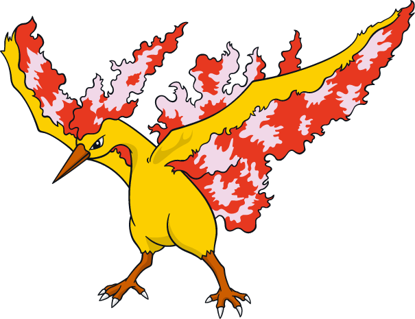 Artwork Moltres Dream World