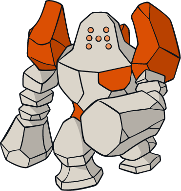 Artwork Regirock Dream World