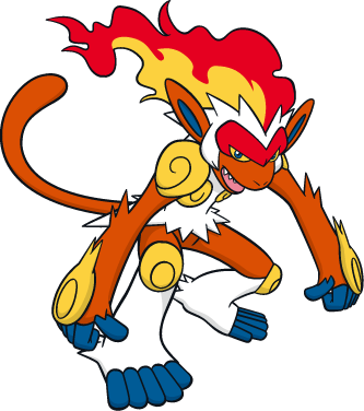 Artwork Infernape Dream World