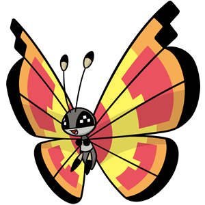 Artwork Vivillon Dream World