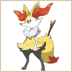 Braixen Artwork Image