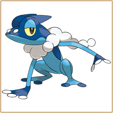 Frogadier Artwork Image