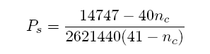 formula