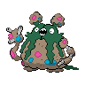 Sprite Garbodor Blanco Negro