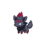 Sprite Zorua Blanco Negro