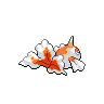 Sprite Goldeen Blanco Negro
