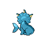 Sprite Vaporeon Blanco Negro