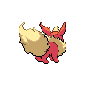 Sprite Flareon Blanco Negro