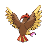 Sprite Pidgeotto Blanco Negro