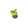 Sprite Sunkern Blanco Negro