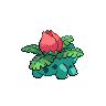 Sprite Ivysaur Blanco Negro