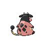 Sprite Miltank Blanco Negro