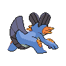 Sprite Swampert Blanco Negro