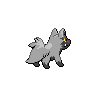 Sprite Poochyena Blanco Negro