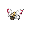 Sprite Ninjask Blanco Negro