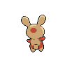 Sprite Spinda Blanco Negro