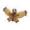 Sprite Mothim Blanco Negro