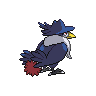 Sprite Honchkrow Blanco Negro