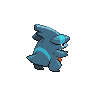 Sprite Gible Blanco Negro