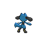 Sprite Riolu Blanco Negro