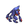 Sprite Toxicroak Blanco Negro