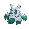 Sprite Abomasnow Blanco Negro