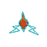 Sprite Rotom Blanco Negro