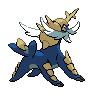 Sprite Samurott Blanco Negro