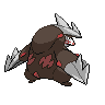 Sprite Excadrill Blanco Negro