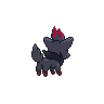 Sprite Zorua Blanco Negro