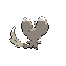 Sprite Minccino Blanco Negro